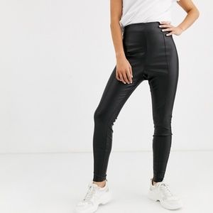 ASOS Spray On Leather Pants (Never Worn)